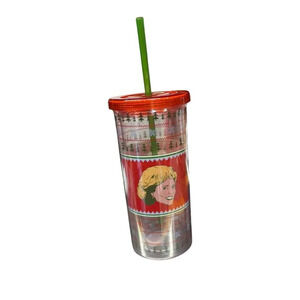 The Golden Girls Christmas Holiday Sweater Carnival 20 oz. Travel Cup with Straw